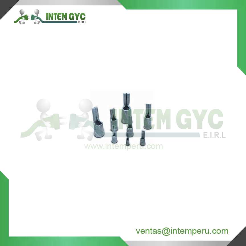 TERMINALES DE COMPRENCION COBRE ESTAÑADO TIPO PIN 10MM - 240MM ( TALMA , METELSA)