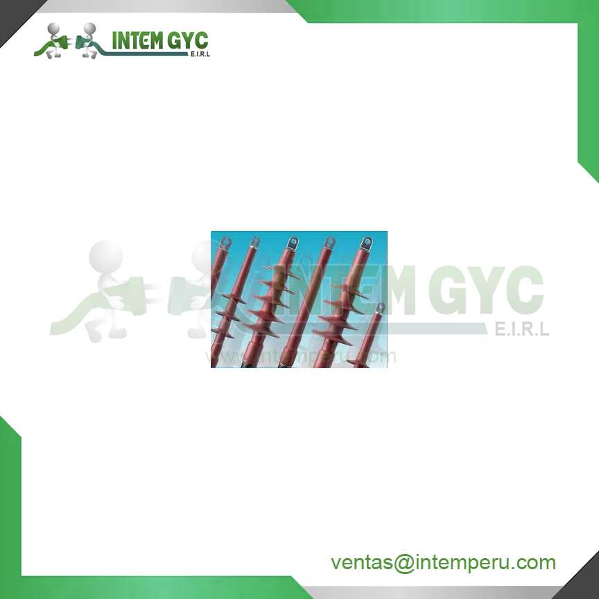 TERMINACION  EXTERIOR PARA CABLE UNIPOLAR DE AISLAMIENTO SECO DE 8.5 - 15 KV