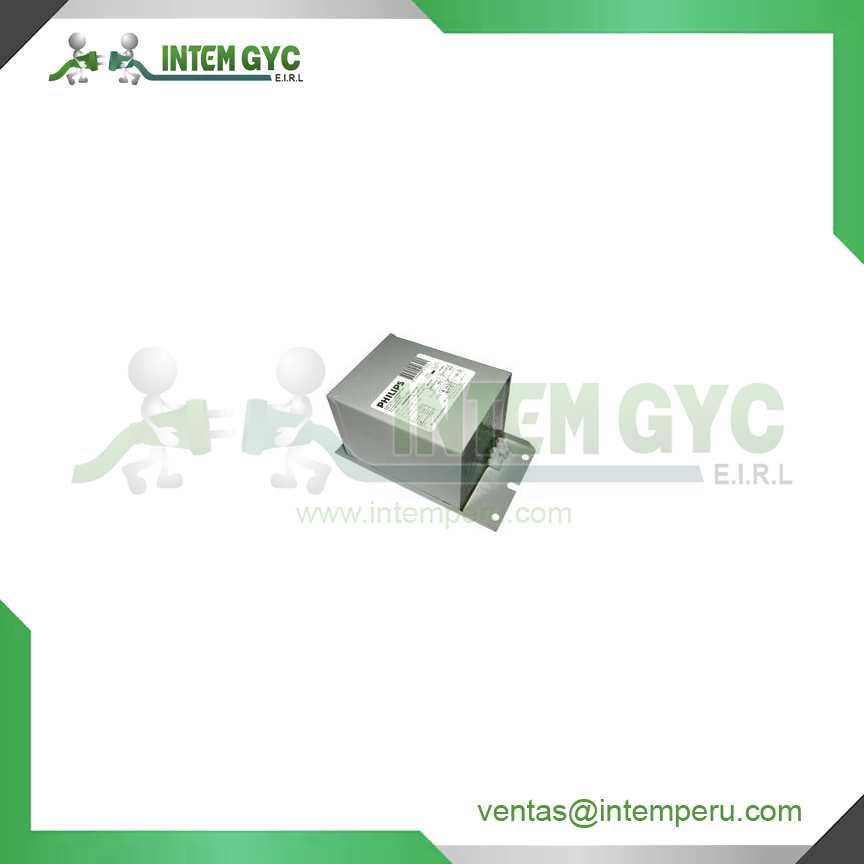 BALASTRO DE MERCURIO DE 250W - 400W