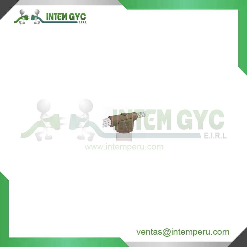 Molde para soldadura en T de cable de 240mm2 a pica de 25mm de diámetro en T vertical