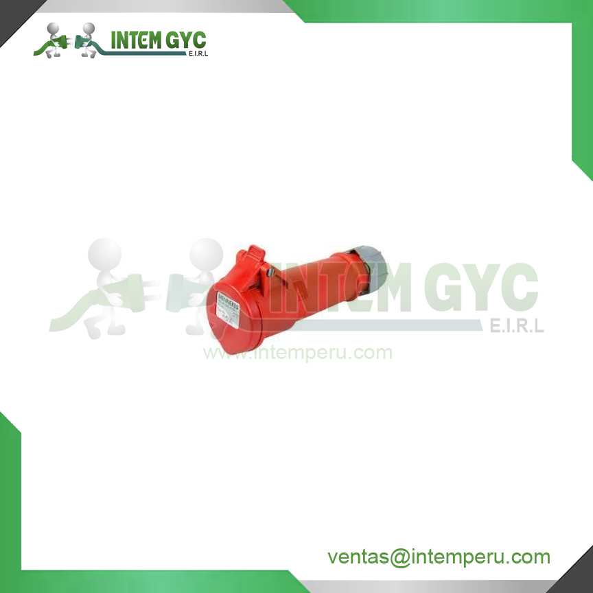 TOMA AEREO DE 32A 3P+T 380 A 415A