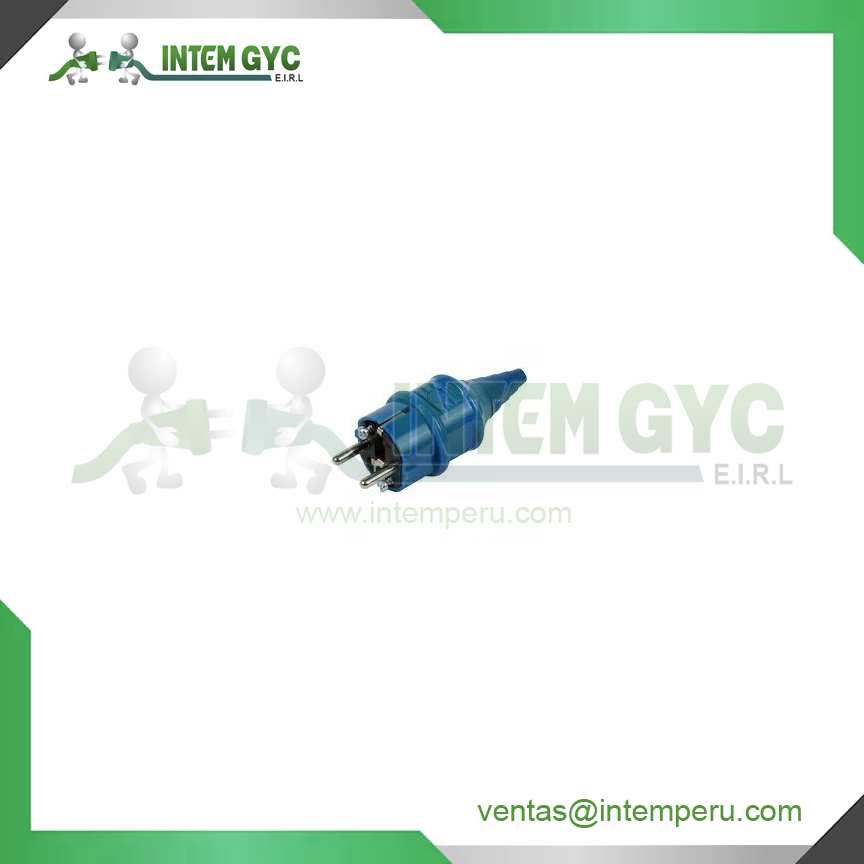 ENCHUFE SCHUKO 16A 2P+T 250V