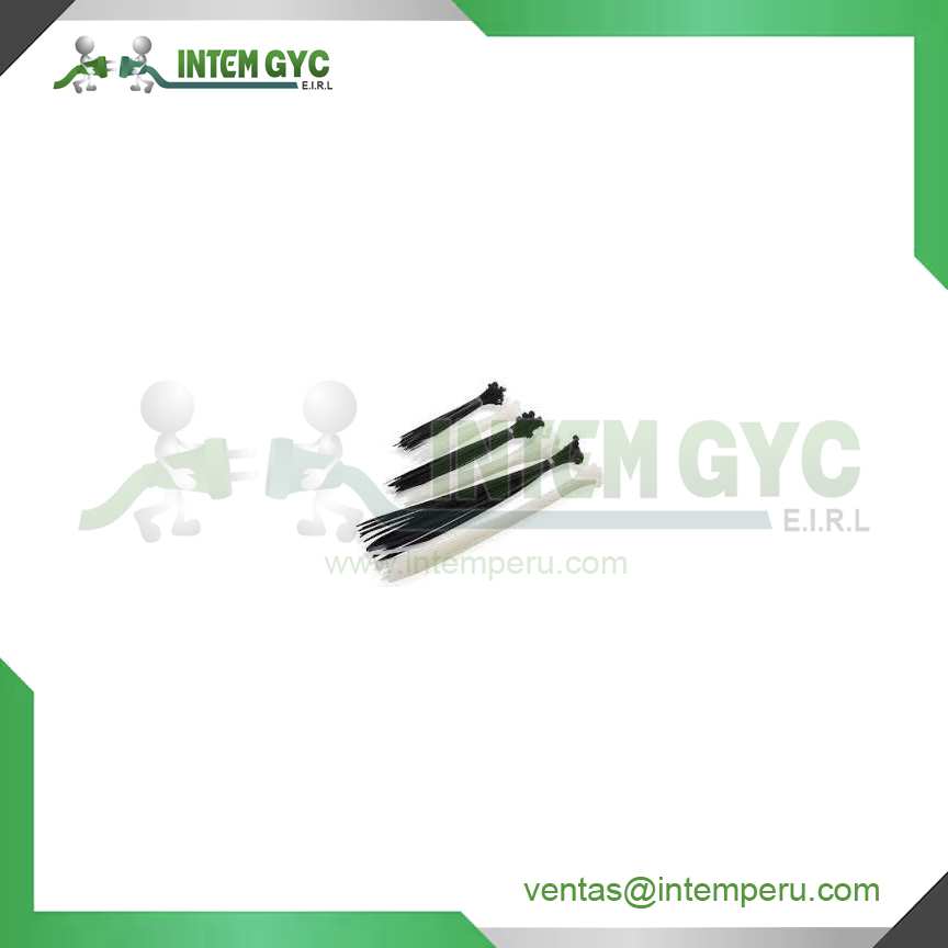 CINTILLO DE NYLON AMARRE 150X3.6 (100PZ)  : IMPORTADO 2763