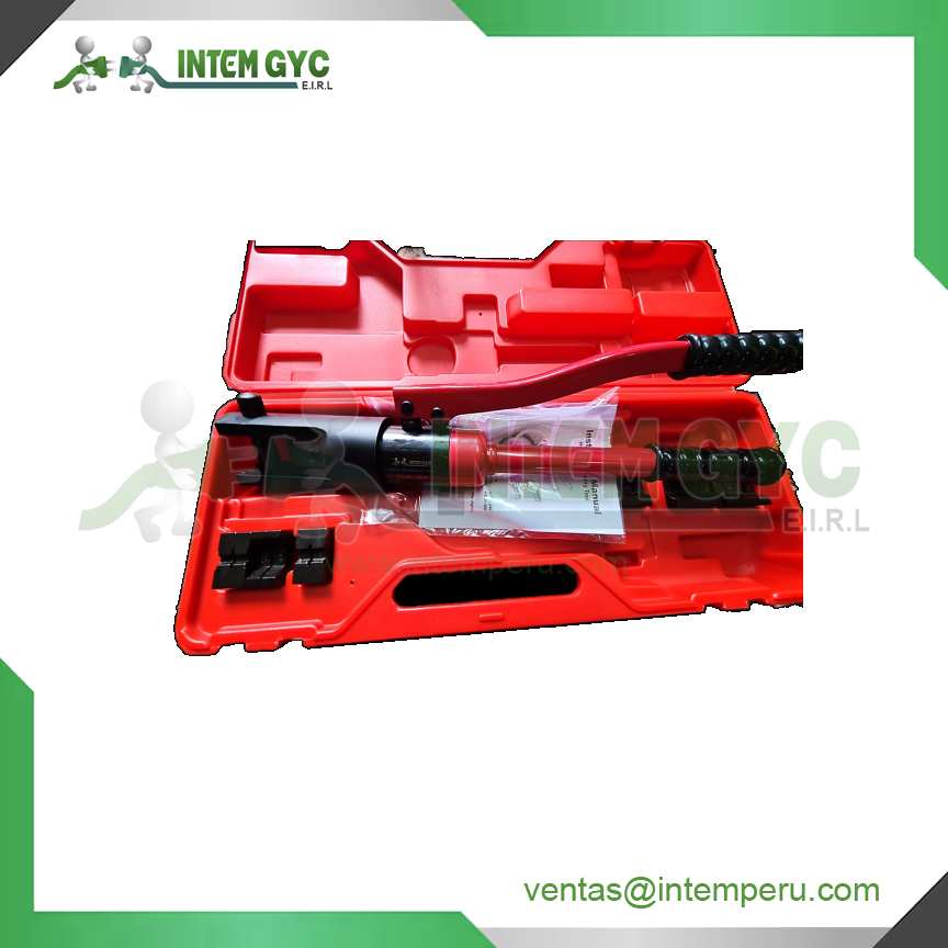 PRENSA TERMINAL HIDRÁULICA 10-120MM