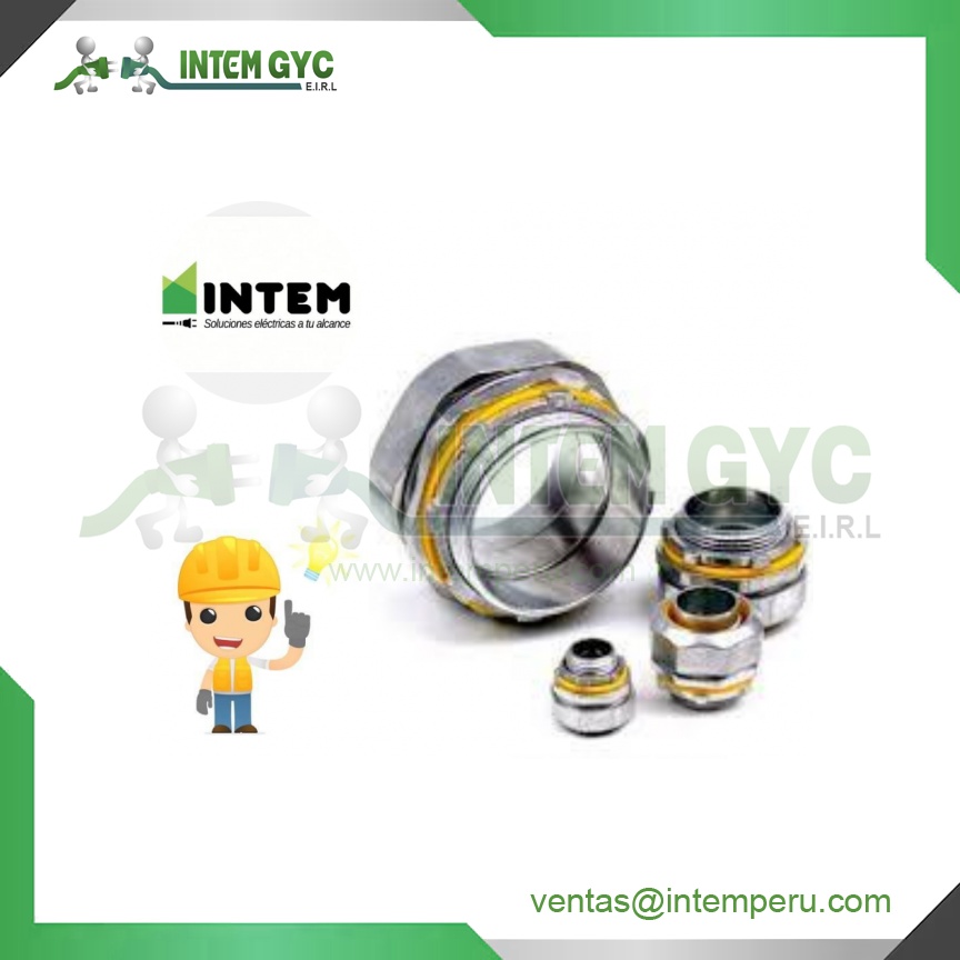 CONECTOR RECTO HERMÉTICO