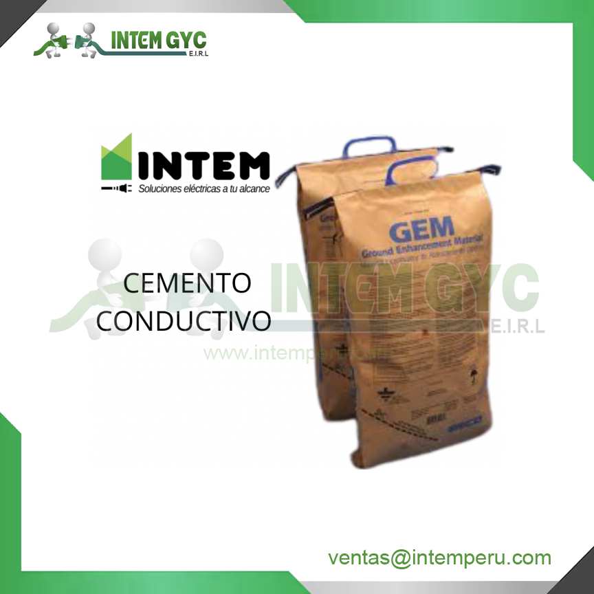 CEMENTO CONDUCTIVO ERICO GEM