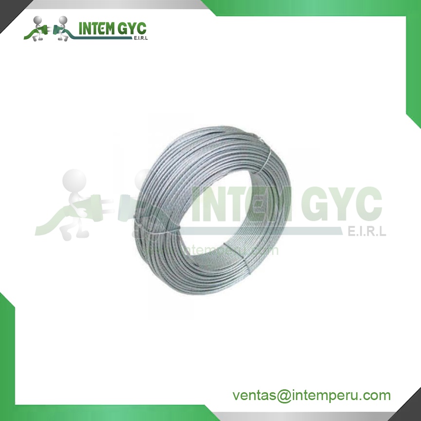 CABLE DE ACERO PARA RETENIDA
