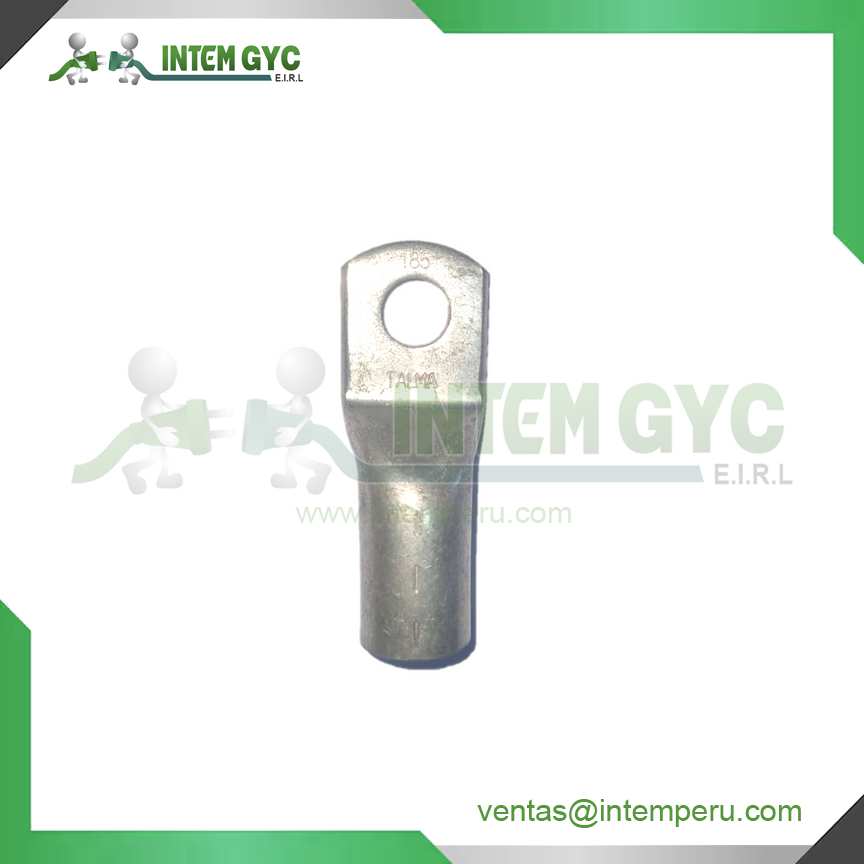 Terminal a compresión con barril largo CU/ES.185mm2 35kV